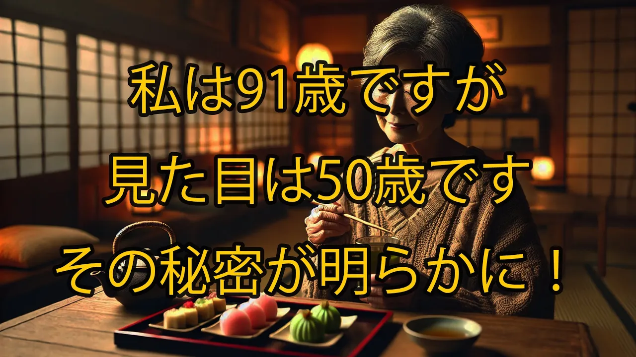 Outline Video 私は91歳ですが、50歳にしか見えない特別な2つの食べ物のおかげです!その秘密が明らかに!