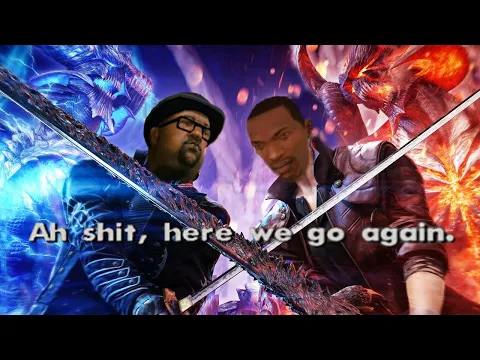CJ fights Vergil [Ah shit, here we go again]