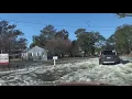 Flooding on Colington Road on the Outer Banks of North Carolina