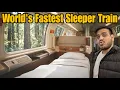 Lagu Bedroom inside World's Fastest Sleeper Train : Shanghai To Hong Kong 🇨🇳😳