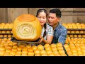Download Lagu How To Make Bread Without Oven - Crispy On The Outside \u0026 Soft On The Inside - Cook With Happy Family