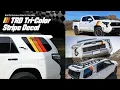 How to Apply Toyota TRD Tri-Color Stripe Decal - Step-by-Step Guide GRIT KULTURE
