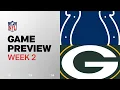 Indianapolis Colts vs Green Bay Packers 2024 Week 2 Game