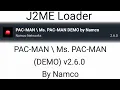 Pac-Man Ms Pac-Man Demo v2 6 0 In J2ME Loader