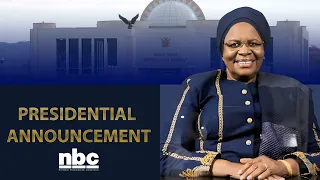 PRESIDENTIAL ANNOUNCEMENT – 22 MARCH 2025
