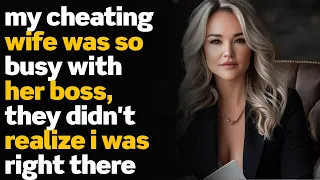My Cheating Wife Was So Busy With Her Boss, They Didn’t Realize I Was Right There.... cheating wife