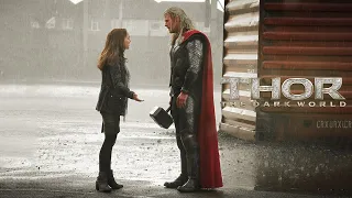 بطل خارق بينزل من عالم تاني عشان ينقذ البنت الي بيحبها ملخص فيلم Thor 2 