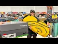 DICK S SPORTING GOODS CLEARANCE WAREHOUSE HAD PALLETS LOADED WITH GOLF GEAR