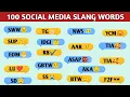100 social media slang words slang words for chatting whatsapp chatting short words