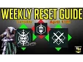Destiny Weekly Reset Guide April 11th - Top Vendor Rolls Mods Raid Challenges Bounties More