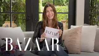 Hailey Bieber Reveals Her Latest Obsessions Burning Questions Harper s BAZAAR