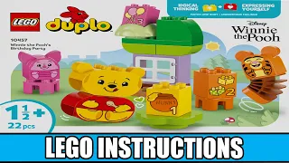 LEGO Instructions - Duplo - 10457 - Winnie the Pooh's Birthday Party - Winnie the Pooh