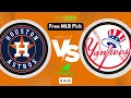 Houston Astros vs New York Yankees Prediction 23 - Free MLB Picks