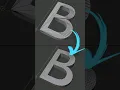 Blender fix bad topology on text with Remesh modifier