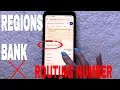 Regions Bank ABA Routing Number - Where Is It