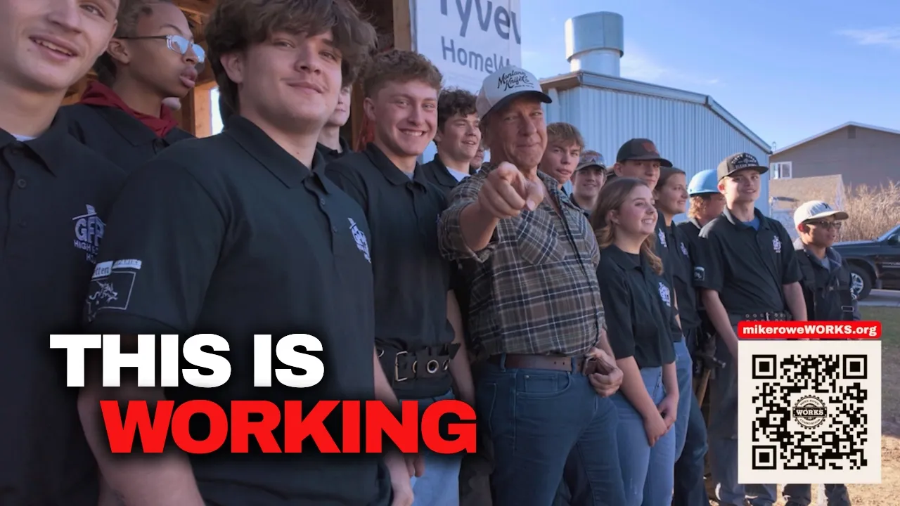 Mike Rowe — Mike Rowe Works — Closing the Skills Gap (YouTube video ad)