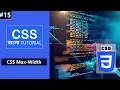 CSS Tutorial In Bangla CSS Max - Width Web Design Web Development