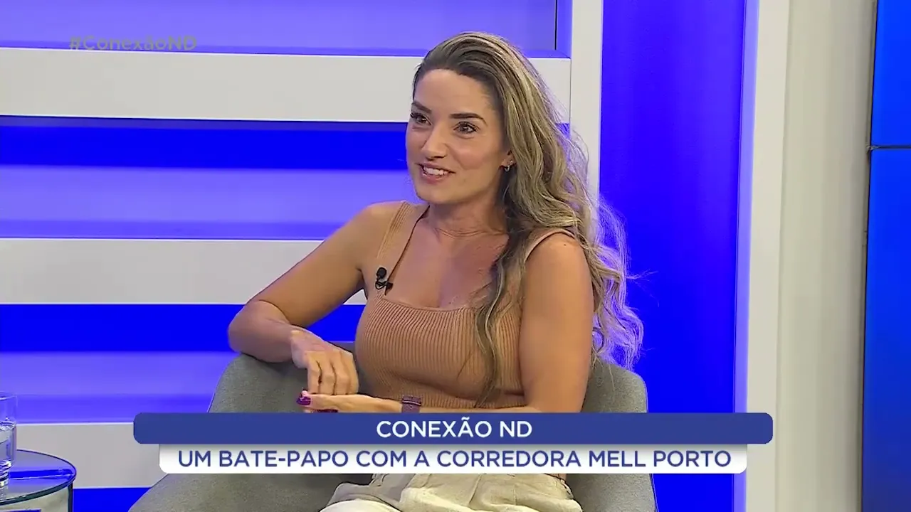 Conexão ND recebe a corredora e influenciadora digital Mell Porto