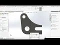 CSWA Correction Bracket Equerre part 2 Solidworks tutorials for beginners