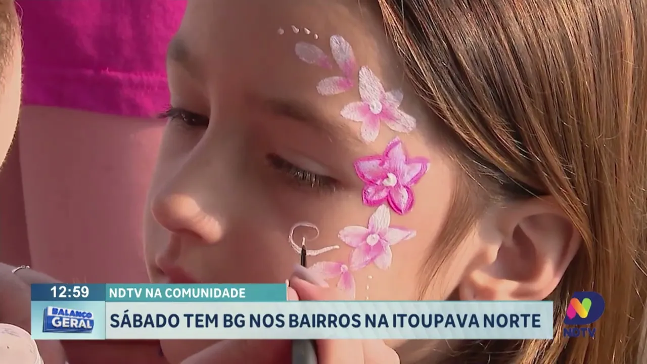 Neste sábado, das nove ao meio dia, tem BG nos bairros na Itoupava Norte