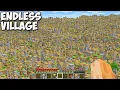 Download Lagu I found this Secret ENDLESS INFINITE Village in My Minecraft World !!! New Boundless Village !!!