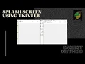 Creating Splash Screen using Tkinter