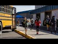 Watch as first Tri-Cities area students head back to class