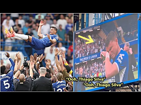 Download MP3 😢💙Thiago Silva was in tears as he bid his farewell to Chelsea