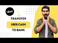 How To Transfer Uber Cash To Bank Account Best Method