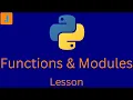 Functions And Modules In Python