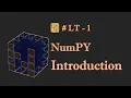NumPy LT1 Array Creation
