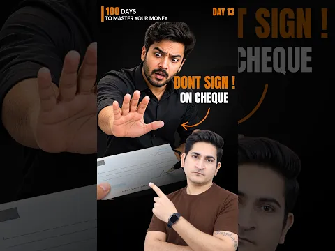 Blank Cheque Par Sign Mat Karna! 🚨