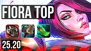 FIORA vs SION TOP 5 Legendary 54k DMG EUW Master 25 20