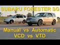 Download Lagu SLIP TEST - Subaru Forester SG - manual vs XT automatic - VCD vs VTD / VDC - @4x4.tests.on.rollers