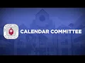 07 24 2024 Calendar Committee Meeting