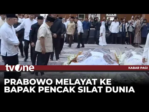 Presiden Prabowo Melayat Alm Eddie Mardjoeki Nalapraya