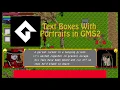 Text box portraits in GMS2