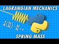 Model Simulate Spring Mass in Python