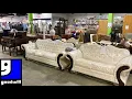 GOODWILL SHOP WITH ME FURNITURE SOFAS CHAIRS DECOR KITCHENWARE BIKES SHOPPING STORE WALK THROUGH