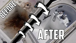 ⛵️ Chain locker and windlass – DIY Hurricane-damaged catamaran Ep620