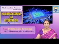 8051 Microcontroller Architecture - Definitions and Terminology by Ms B Lakshmi Prasanna
