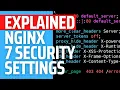 Explained 7 Settings to Secure Nginx Web Server Securing Nginx