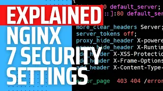 Explained 7 Settings to Secure Nginx Web Server Securing Nginx