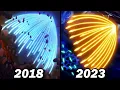 Gogeta VS Broly - Side By Side Comparison 2018-2023