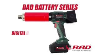 Introducing RAD Battery Series The B RAD RAD Torque Systems  Introducing RAD Battery Series The B RAD RAD Torque Systems