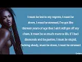Doechii - Stressed (lyrics)