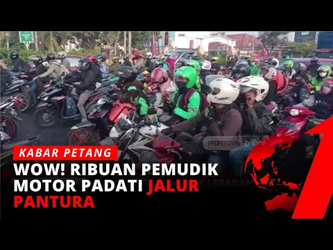 Jelang Lebaran, Ribuan Pemudik Motor Padati Jalur Pantura | tvOne