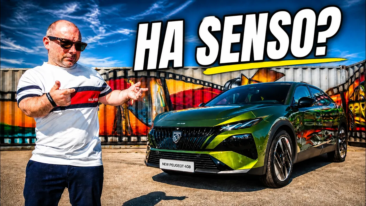 Peugeot E-408: BELLA e CATTIVA… ma ha senso comprarla?