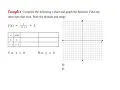Graphing Rational Functions Using Transformations