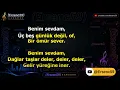 Resul Dindar - Benim Sevdam | Karaoke Altyapı 🎤